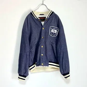 맥그리거 McGREGOR 바시티 자켓 타츠노오토시고 택 90s L 상당