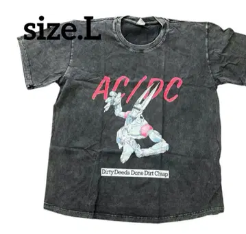 @ 죠죠 jojo 티셔츠 ACDC sbr 키시베 로한 아라키 히로히코