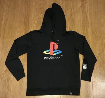 초대 PlayStation 공식 로고 후드티 블랙 LL