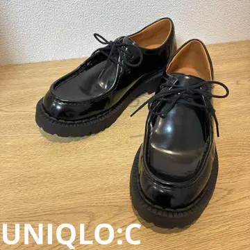 [UNIQLO:C] 레이스업 슈즈(23.5cm 블랙)