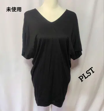 미사용 PLST 롱 티셔츠