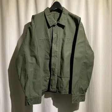 [ military ] 자켓 카키 스냅 버튼