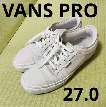 VANS PRO 반스 프로  프로 스니커즈 27.0 라이트 그레이