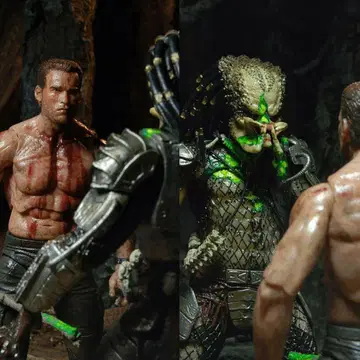 NECA 네카 더치 프레데터 피규어 아놀드 슈왈제네거