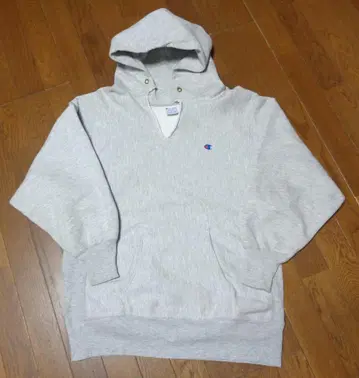 XL/90s/자수 택/빈티지/USA/챔피온/RW/후드티/그레이
