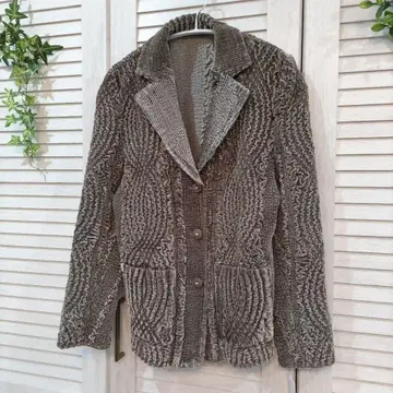 902 새상품 다주르 베이지 계열 자켓 플리츠 가공