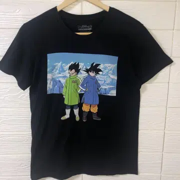 애니메이션 DRAGON BALL 드래곤볼 초 손오공 베지터 프린트 T셔츠
