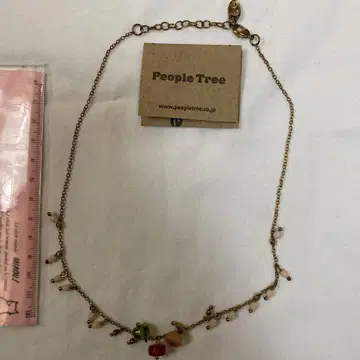 People Tree 컬러풀 비즈 목걸이