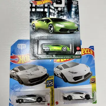 3대 세트 핫휠 람보르기니 우라칸 LBWK LB-WORKS