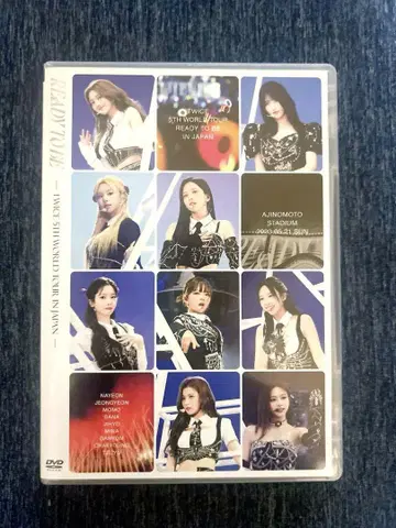 TWICE 5TH WORLD TOUR READY TO BE DVD
