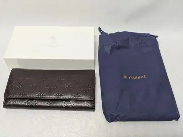 [ 새상품급 ] russet 접이식 지갑 다크 브라운 러셋