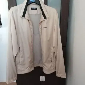 Munsingwear 베이지 나일론 자켓