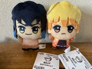 귀멸의 칼날 이노스케 아가츠마 젠이츠 SD 인형