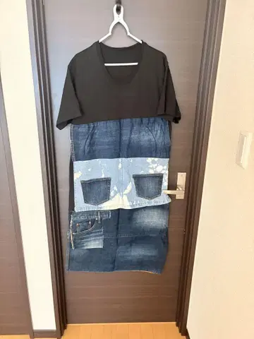 데님 리메이크 원피스