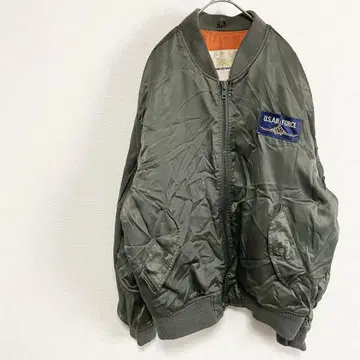 U.S. AIR FORCE MA-1 플라이트 자켓 올리브 그린