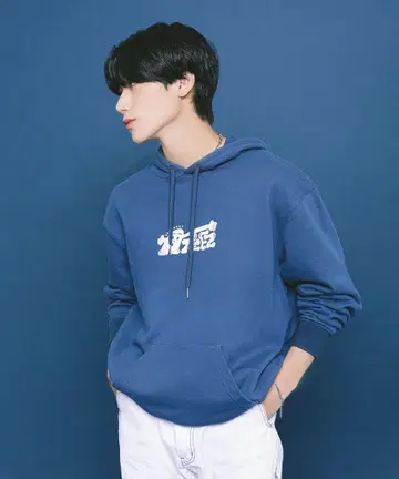 ATEEZ x NYLON 콜라보 로고 후디