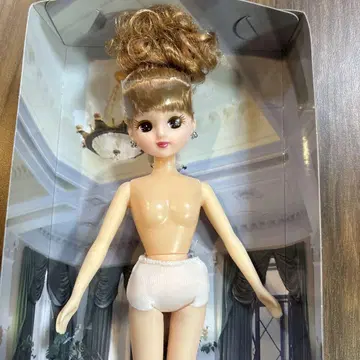 새상품 리카짱 업 헤어 귀걸이 포함 옷 갈아입히기 인형 비쥬 시리즈