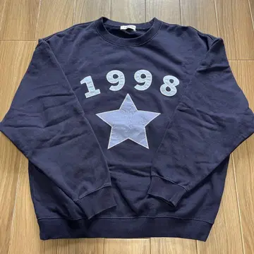 티나:조준 1998 별 자수 네이비 M