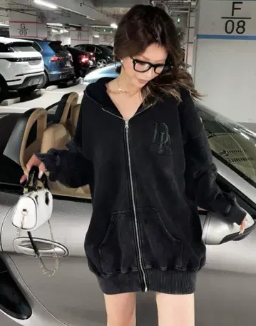 diante DIA LOGO ZIP UP SWEAT HOODIE