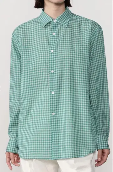 AURALEE 체크 셔츠 25ss