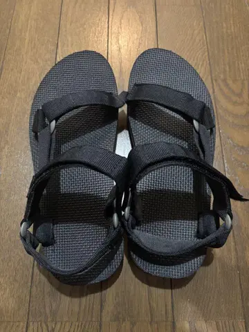 Teva 샌들 블랙