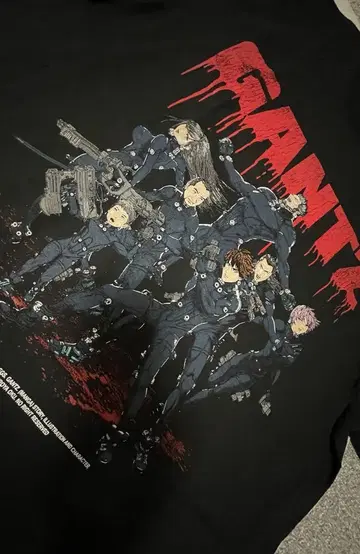 초레어 GANTZ 애니메이션 T셔츠