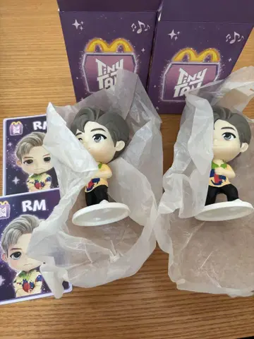 RM 피규어 맥도날드 타이니탄 2체