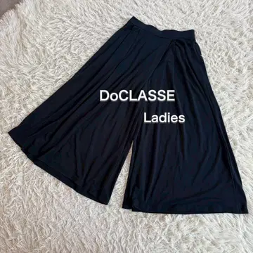 DoCLASSE 이지 와이드 플레어 팬츠 크롭 여성용 M