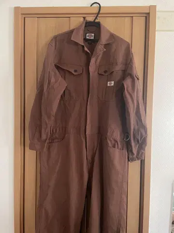 Dickies 브라운 오버롤 LL 사이즈 작업복