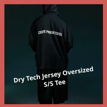 COOTIE Dry Tech Jersey Oversized S/S Tee