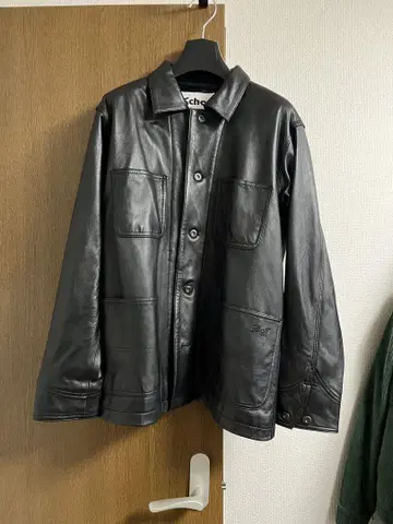 Schott 샷 25ss 램 가죽 커버올 S 새상품 자켓 라이더스