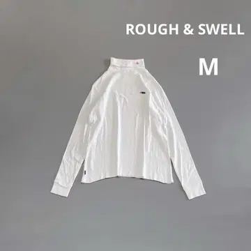 ROUGH & SWELL 라프앤스웰 긴팔 터틀넥 셔츠 M 화이트