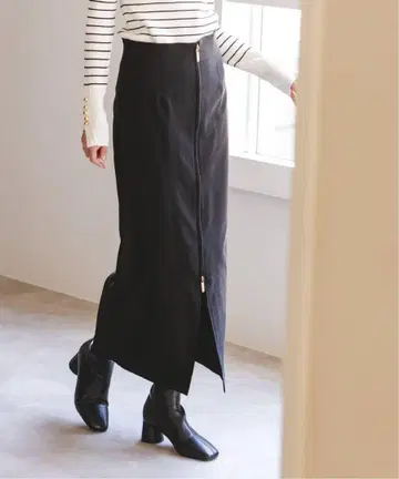 noble RyNy 컴포트 스트레치 지퍼 타이트 스커트