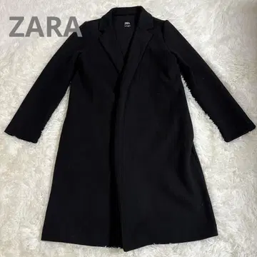 ZARA 자라 컴포트 코트 블랙 EUR M 포멀 캐주얼