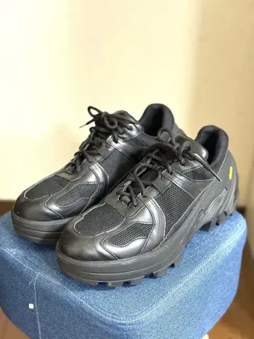 [거의 미사용] [Vibram x OPENING ACT] 가죽 스니커즈