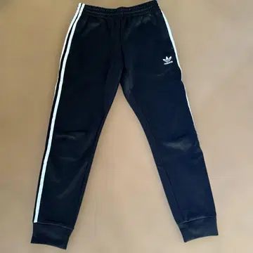 adidas 블랙 저리 팬츠 사이드 스트라이프 M size