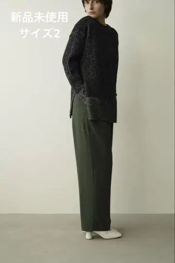 클라네 BASIC TUCK PANTS