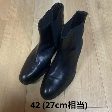 [ 미사용품 ] BARNEYS NEW YORK 사이드 고어 부츠 42