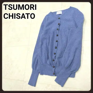 츠모리치사토 캐시미어 혼방 가디건 2 TSUMORI CHISATO
