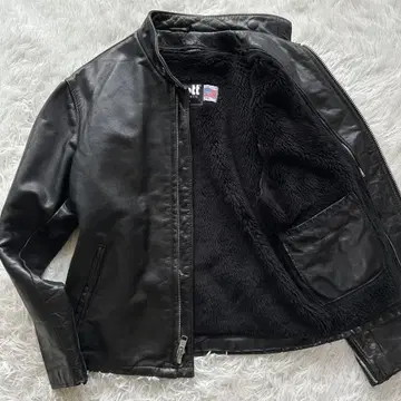 SCHOTT 641 싱글 라이더 자켓 보아 라이너 38 L 상당