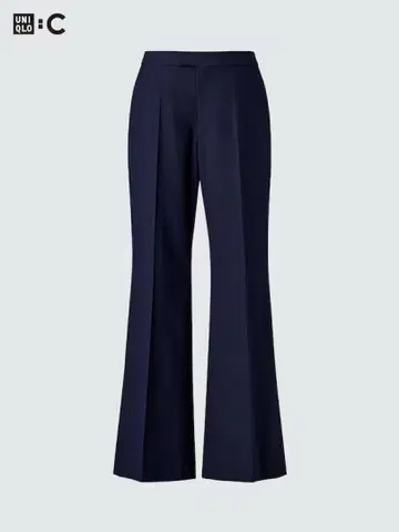 UNIQLO 플레어 팬츠 네이비 사이즈 64