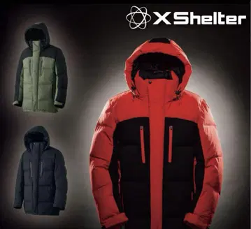 XShelter GIGA PUFF 다운 코트 블랙 LL