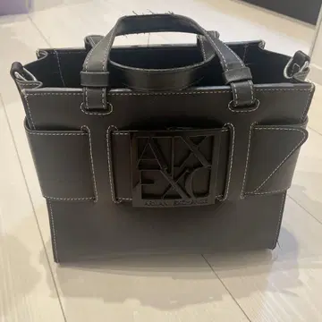 Armani Exchange 블랙 핸드백
