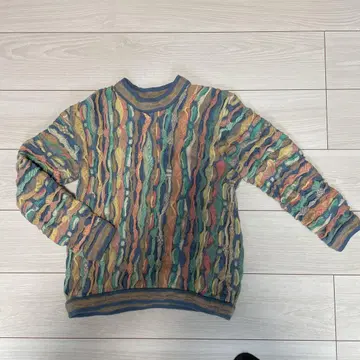 COOGI 멀티 컬러 니트 스웨터 SS