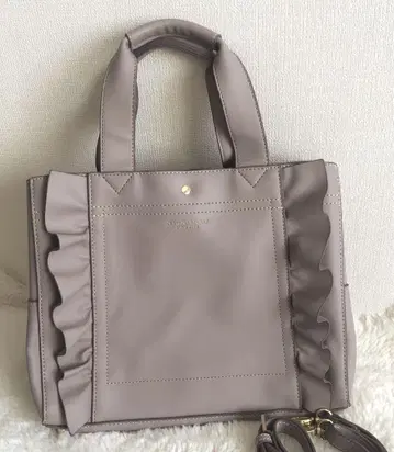 JILL STUART 프릴 토트백 숄더 2way