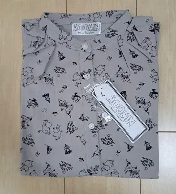 무민 블라우스 반팔 L 사이즈