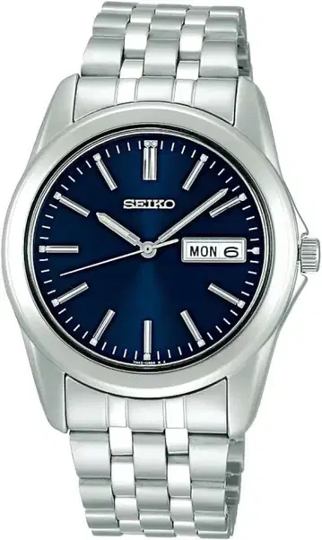 SEIKO 손목시계 쿼츠 네이비