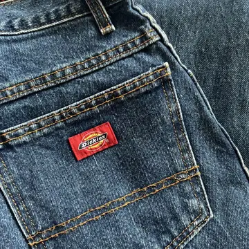Dickies 스트레이트 데님 팬츠 파랑