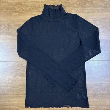 Spick&Span 도트 튤 하이넥 풀오버