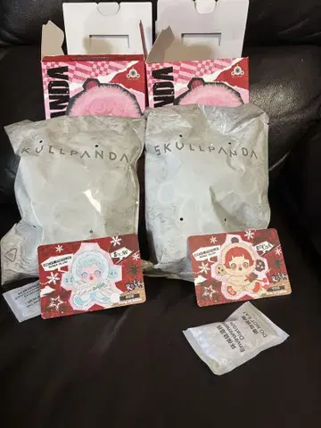 SKULLPANDA Winter Symphony 스컬팬더 2체 세트